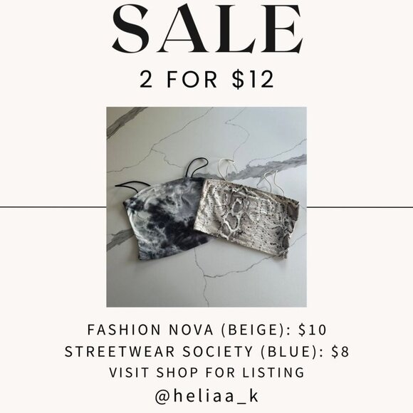 FASHION NOVA | Snake Print Crop Top | Beige Neutral | Size Small - Picture 15 of 16